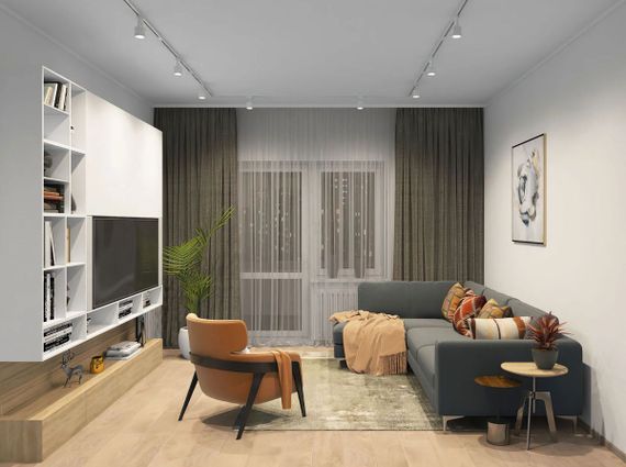 Шинопровод Denkirs Solid Base TR1001-WH/1