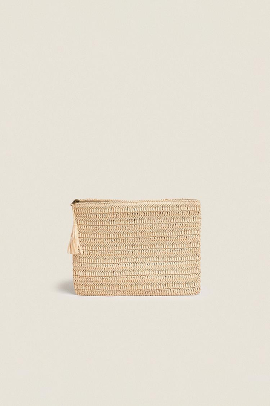 ZARA HOME КЛАТЧ, ЭКРЮ
