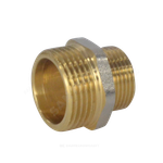 Ниппель латунь никель переходной Ду 32х15 (1 1/4"х1/2") НР 9023 ГОСТ 32585-2013 Aquasfera 9023-06