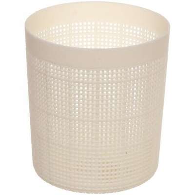 Корзина для мелочей «Жанетт» белая 10х10х11см