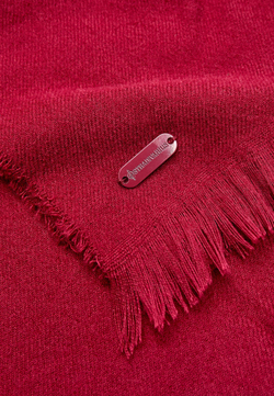 STRADIVARIUS Базовый шарф, бургунди