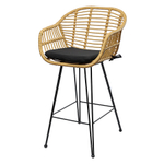 Стул полубарный Bergenson Bjorn Vetle Bent, ротанг