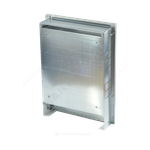 Шкаф коллекторный встраиваемый сталь ШРВ-4 850х120-180х648-711мм RAL 9016 (Белый) Wester 0-32-1130