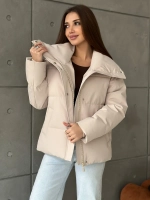 Куртка осенняя короткая без капюшона