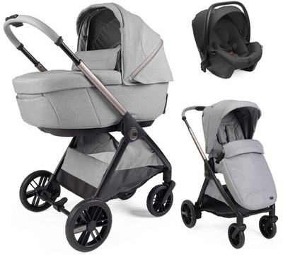 Коляска Chicco Bellagio 3 в 1 с автокреслом Kory Plus Black Satin Lunar Rock