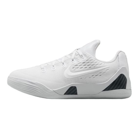 NIKE Kobe 9 Детские баскетбольные кроссовки Низкие Белые Унисекс