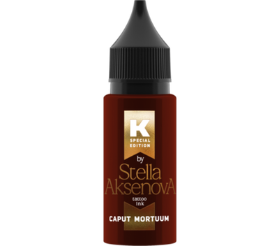 Caput Mortuum КРАСКА Tattoo Ink by Stella Aksenova
