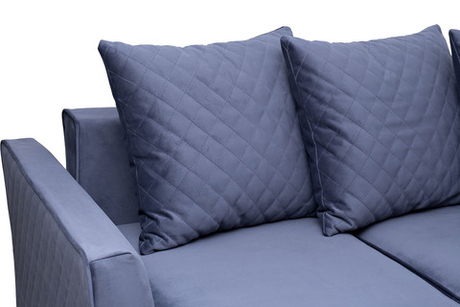 Диван трехместный с канапе Garda Decor Sorrento 230 механизм тик-так