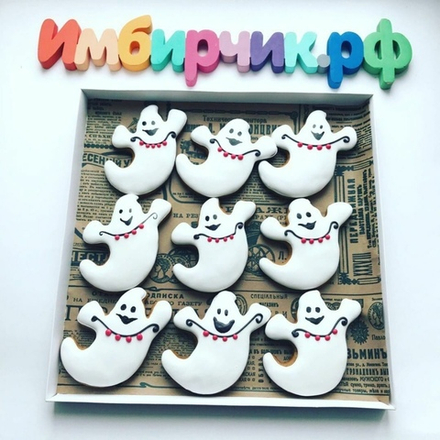 Имбирные пряники Хэллоуин