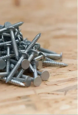 Гвозди ершеные 3,5 х 30 мм кровельные оцинкованные для битумной черепицы 5 кг. ТЕХНОНИКОЛЬ Шингалс