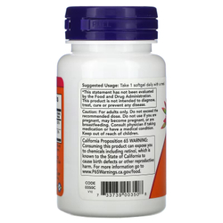 Now Foods Vitamins A & D 10000 / 400 МЕ 100 softgels, Витамин А и Д3