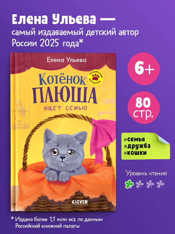 Пушистые приключения. Котенок Плюша ищет семью