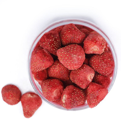 Клубника сублимированной сушки, целые ягоды, 250 гр.