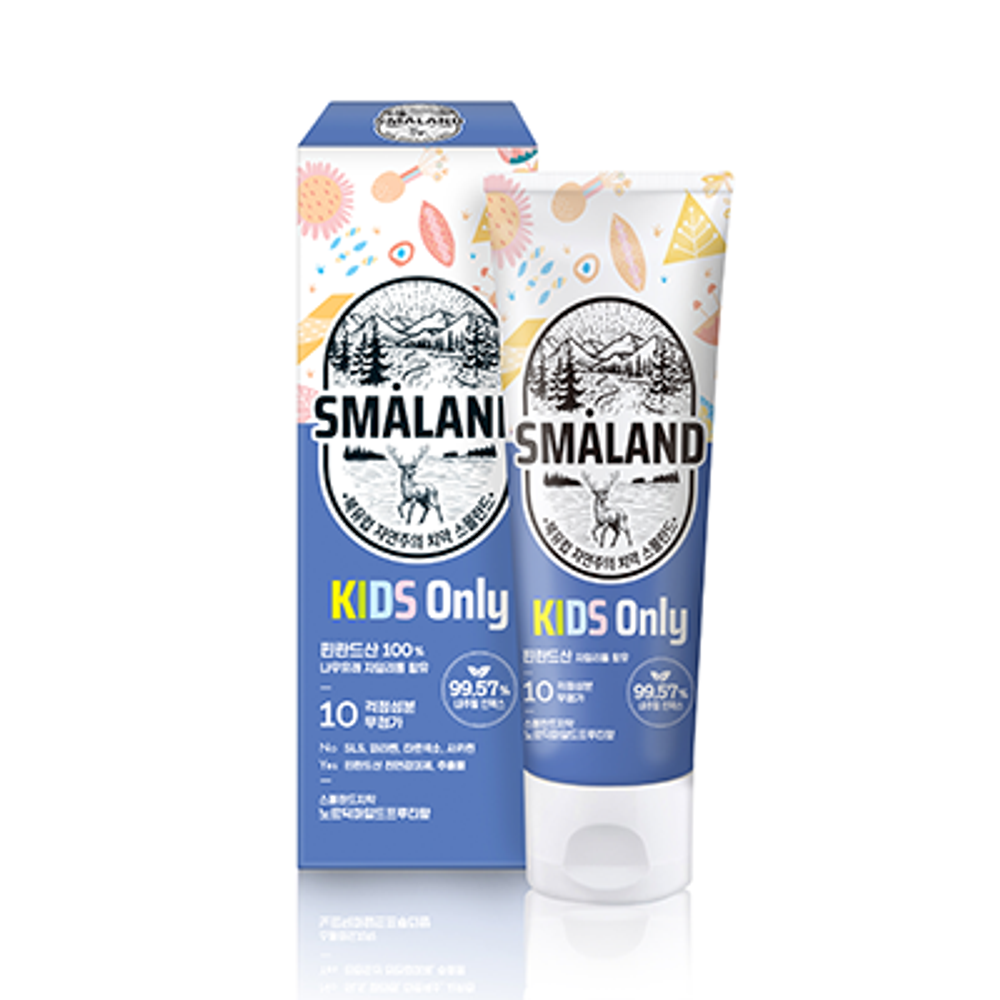 Паста зубная для детей фруктовая 80 г Smaland Nordic Mild