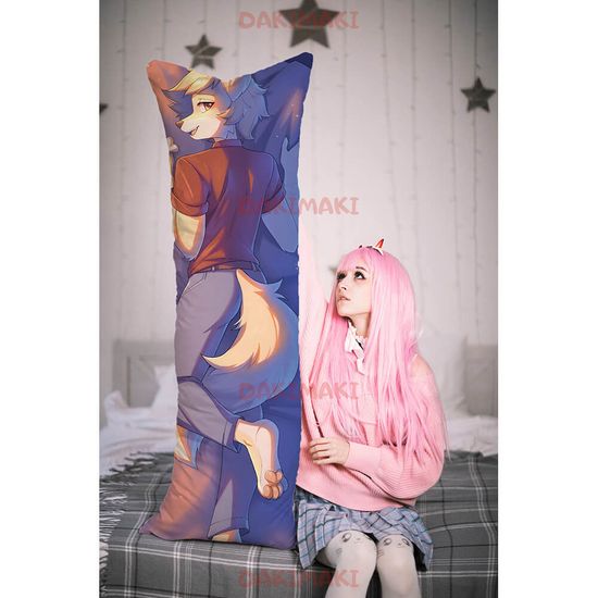 Дакимакура фурри Собака арт. 0659