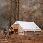 Палатка Naturehike надувная Extend Air 12.0 Cotton , песочная