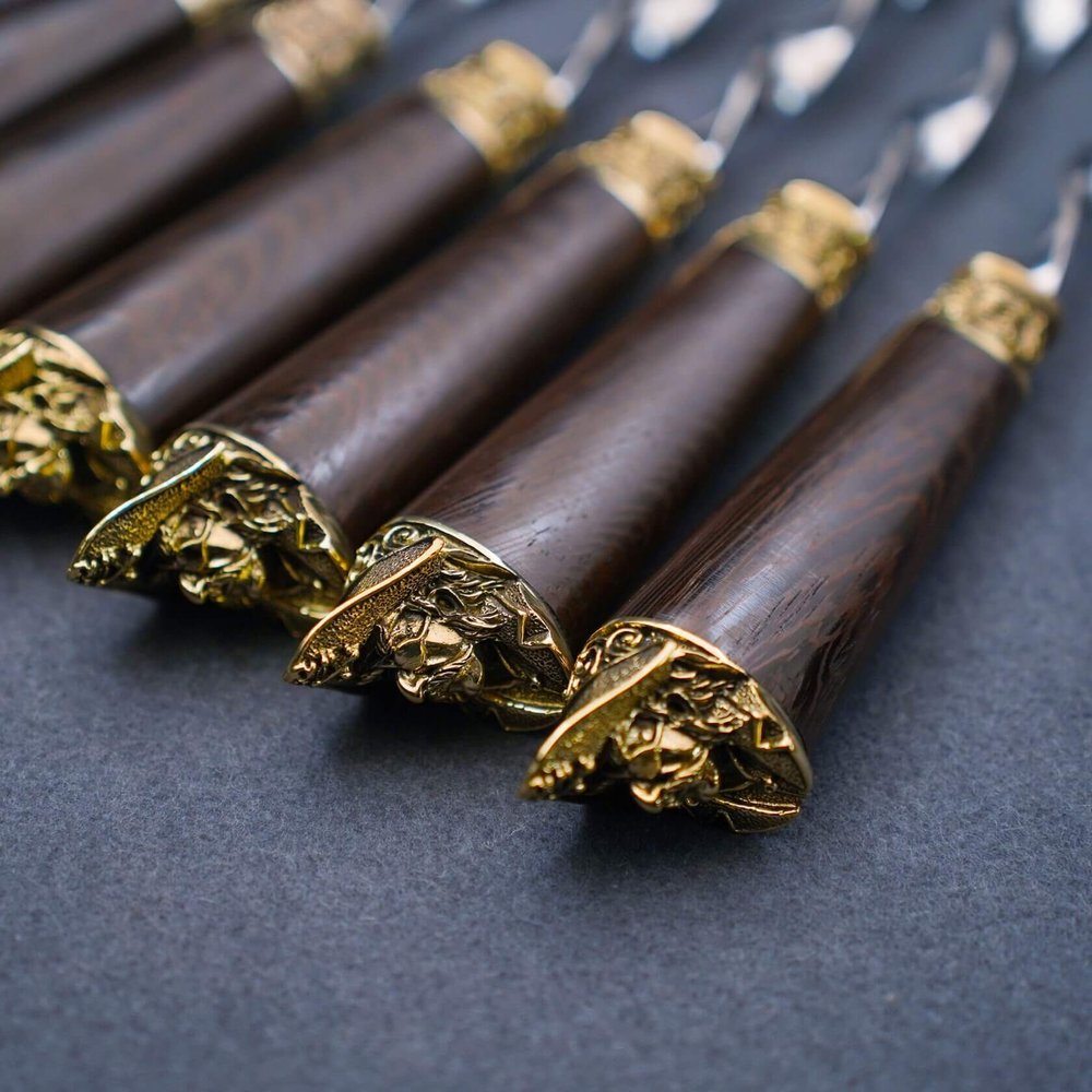 Подарочный набор шампуров "Пираты"