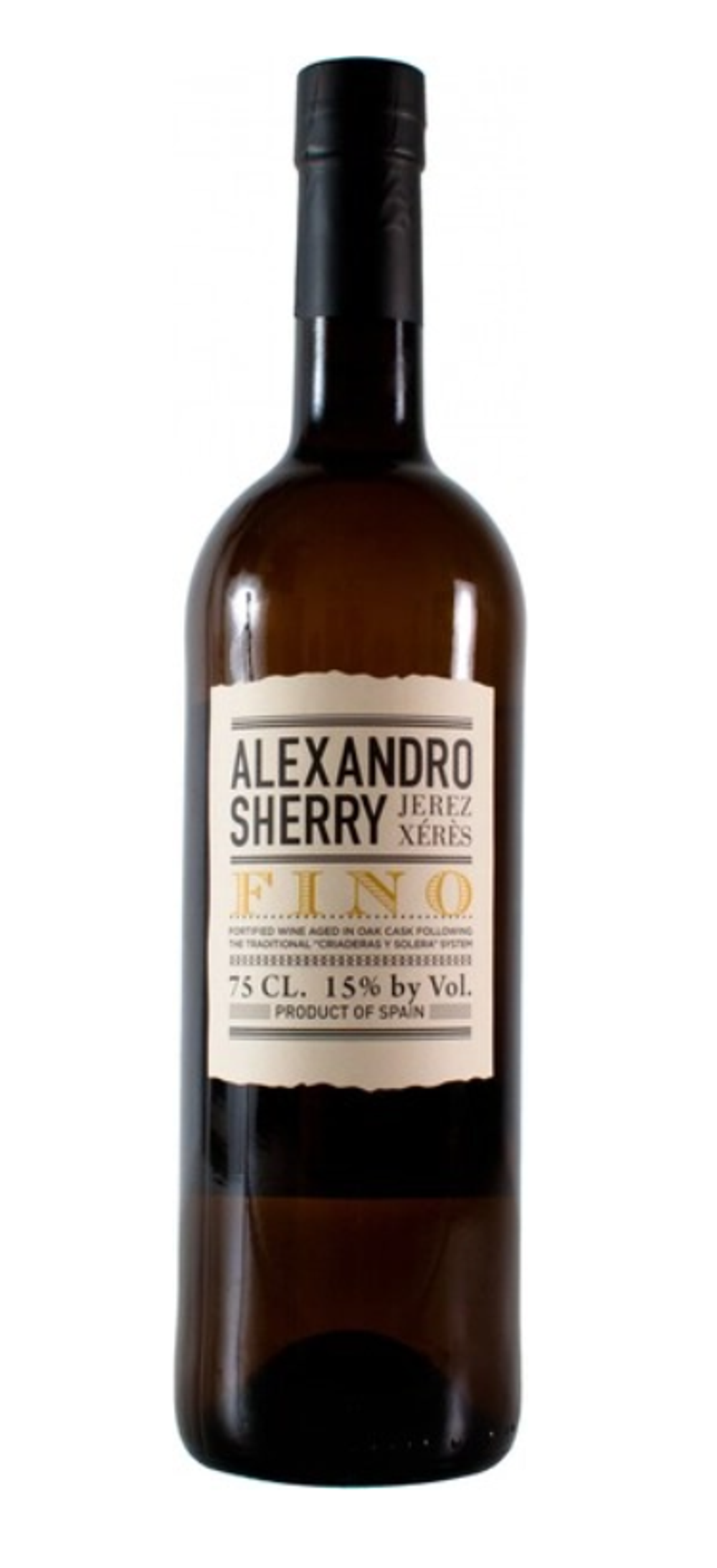Херес Alexandro Sherry Fino, 0.75 л