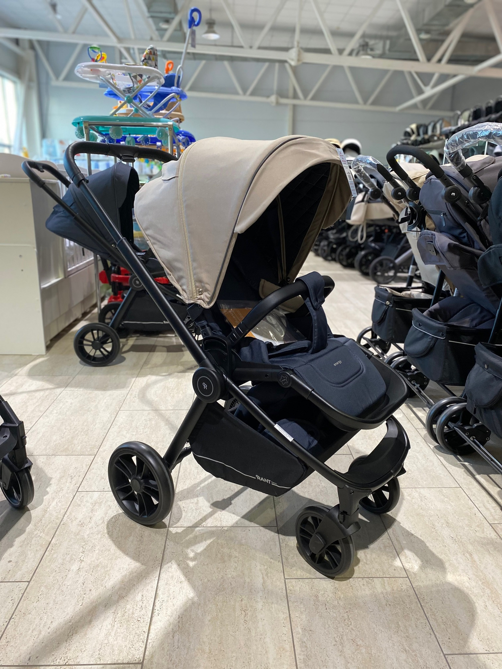 Коляска детская RANT basic "ENERGY" RA096 Beige