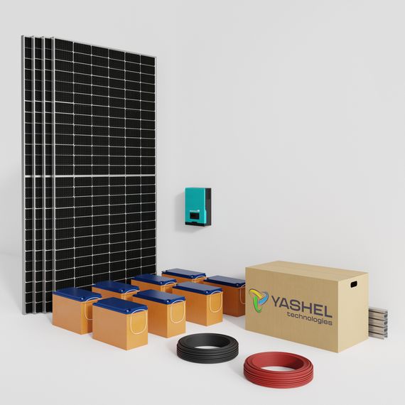 Гибридная солнечная электростанция YASHEL серии «Hybrid 7200 MPPT 80А»