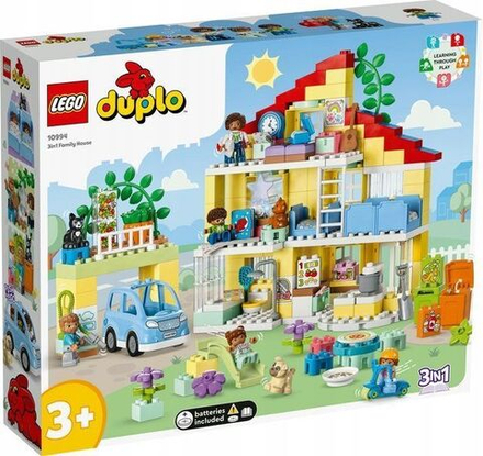 Конструктор LEGO Duplo Семейный дом 3-в-1 10994