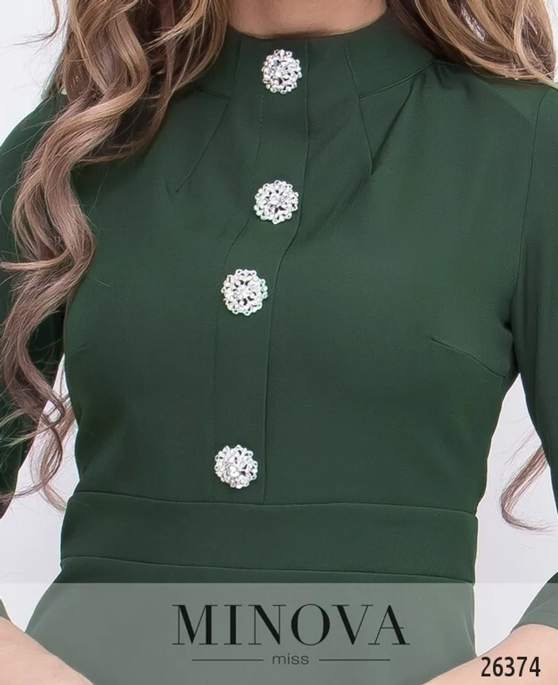 Платье 8594-хаки Minova