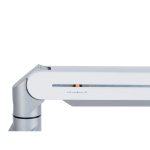 ErgoFount DFS-102WSlat Крепление на перегородку для монитора диагональю до 24'' с двухколенным вылетом и газово-пружинным амортизатором. Цвет - серебристый