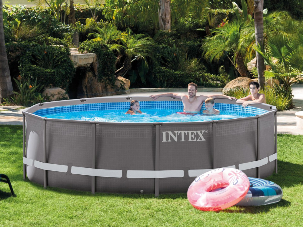 Каркасный бассейн, 549x132 см.