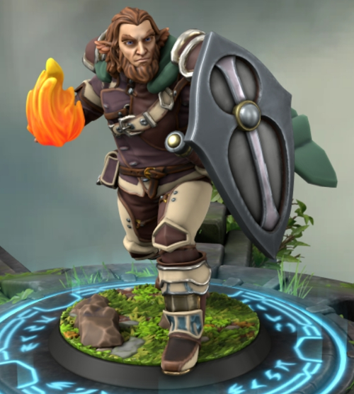 Фирборг для DnD (ДнД) и других Настольных игр( НРИ, Варгеймов или РПГ), фентези тематика