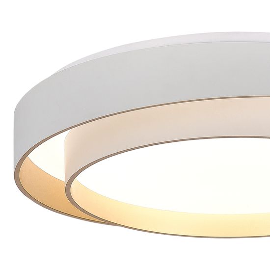 SLE6009-502-01 Светильник потолочный Белый/Белый LED 1*50W 3000K/4000K/6000K CROSBY