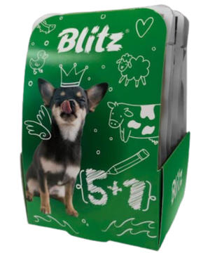 Blitz Holistic Ассорти 5+1 набор влажных кормов для собак без курицы и зерна (Индейка, говядина, ягненок) 85 гр * 6 шт