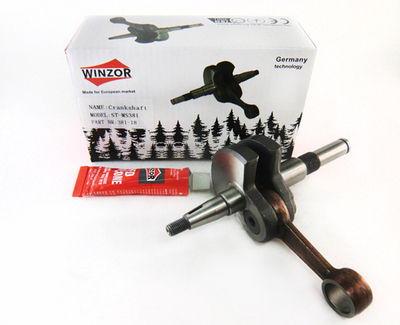 Вал коленчатый б/п Stihl MS-380/381 (герметик, а: 11190300400) [Winzor]