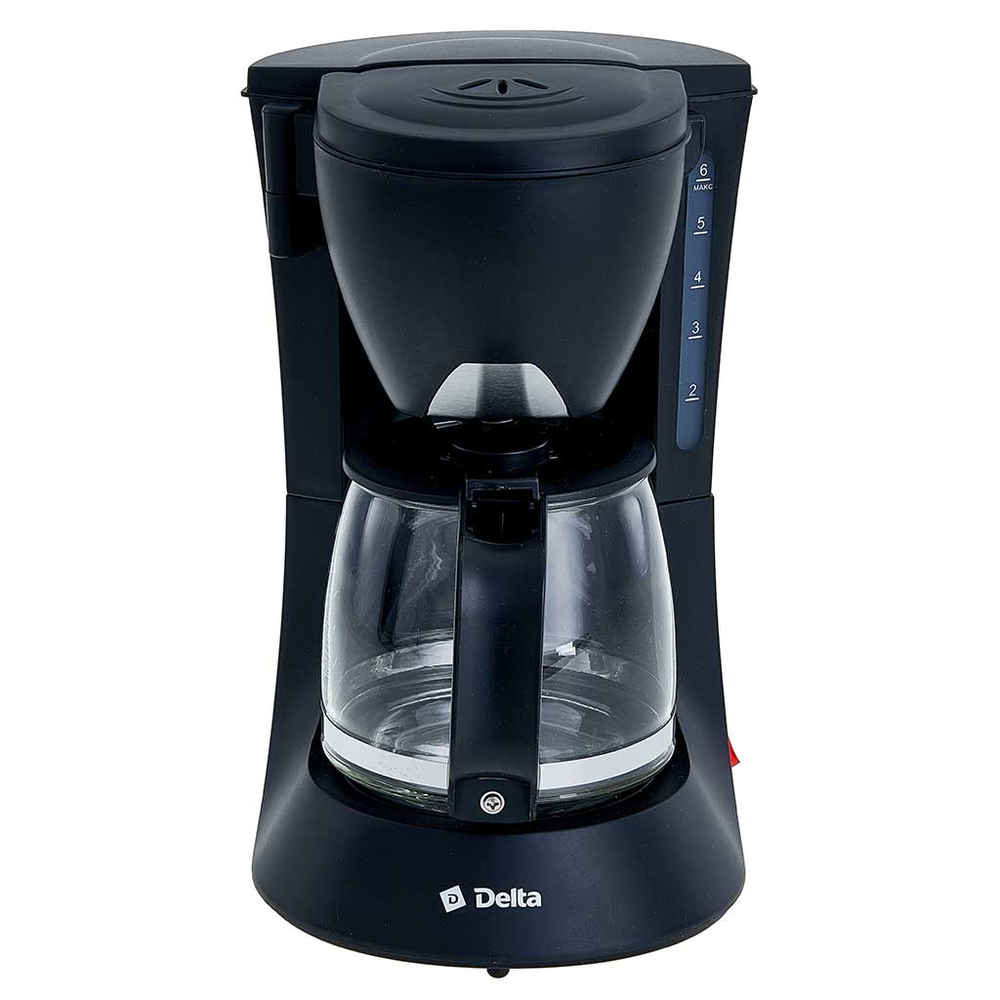 Кофеварка DELTA DL-8153 чёрная