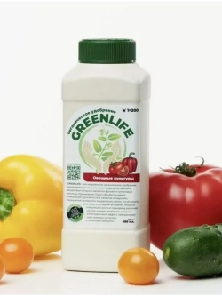 Органическое удобрение GREENLIFE для овощей Концентрат 500мл