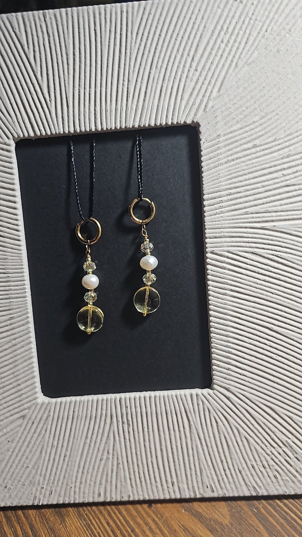 Комплект украшений авторский из натуральных камней. Колье и браслет "Солнечный". Бижутерия на шею, на руку для женщин, девушек. Украшение.