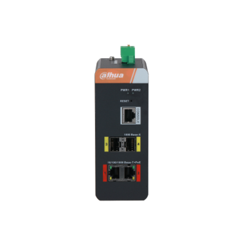 Сетевой PoE коммутатор DahuaDH-IS4204-2GT-120