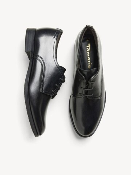 Полуботинки дерби кожаные