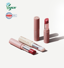 VERAMORE Бальзам для губ пигментированный - Glamour Rose Vegan Lip-Balm, 4,5 г.