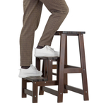 Табурет-стремянка Мебелик орех