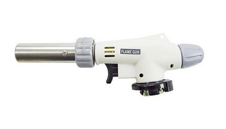 Газовая горелка ПЬЕЗО с КЕРАМИЧЕСКИМ посадочным гнездом NO-920 белая 4661