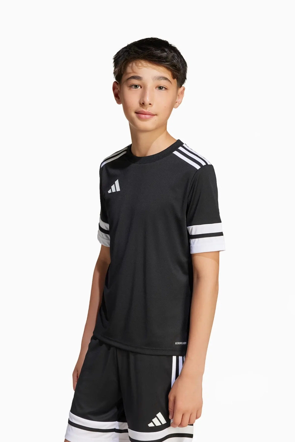 Футболка adidas Squadra 25 Junior - черный