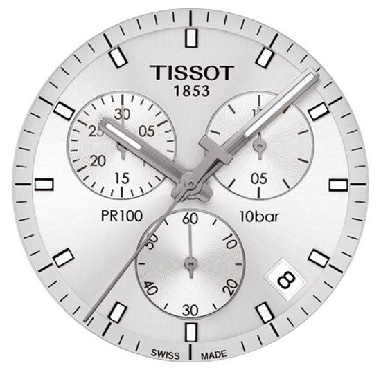 dial Tissot T101.417.16.031.00 мужские часы с хронографом PR 100