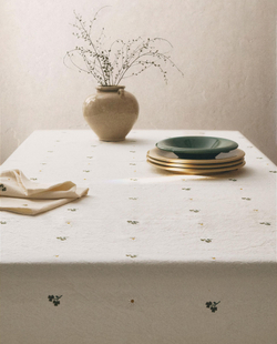 Zara Home скатерть из хлопка, вышивка, 250 150 см