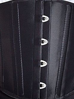 Хлопковый корсет для безупречной осанки в черном цвете