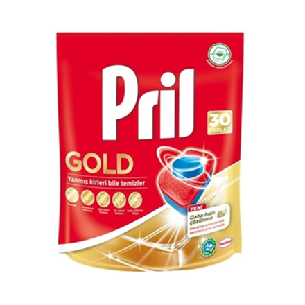Средство для мытья посуды Pril в посудомоечных машинах 30 шт