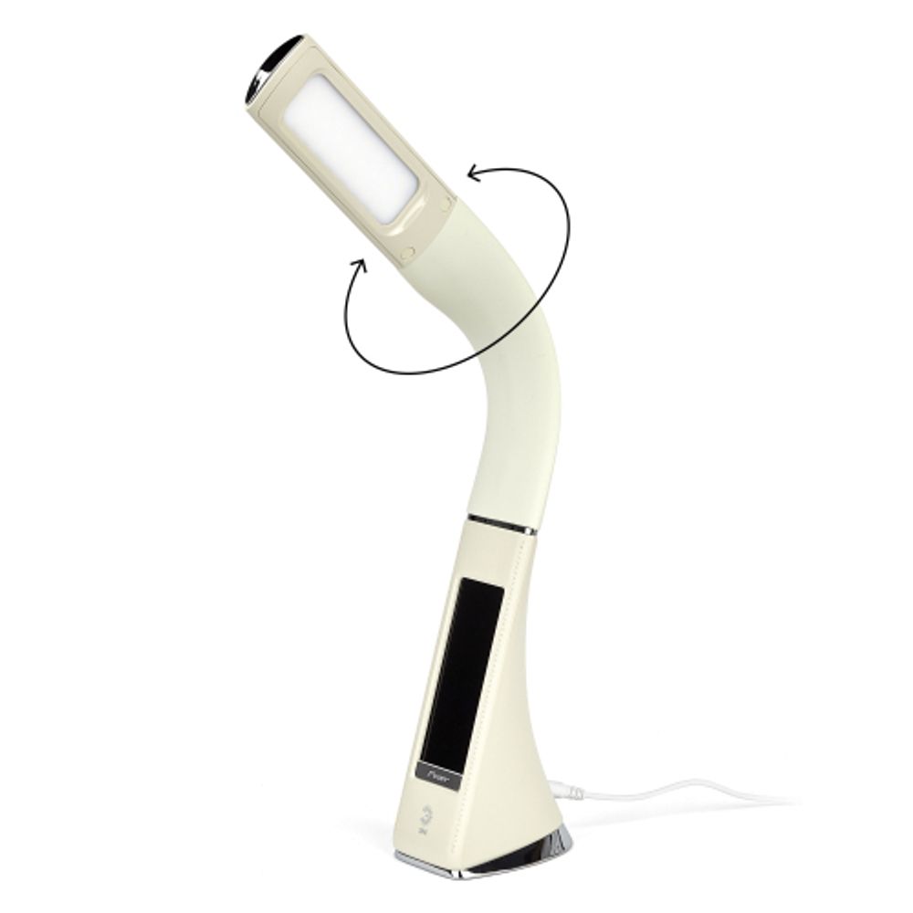 Настольный светильник ЭРА NLED-461-7W-BG светодиодный бежевый | Светодиодные настольные лампы