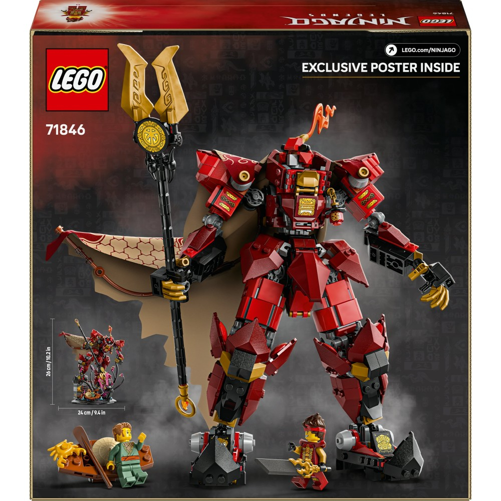LEGO Ninjago - Мех огненного рыцаря 71846