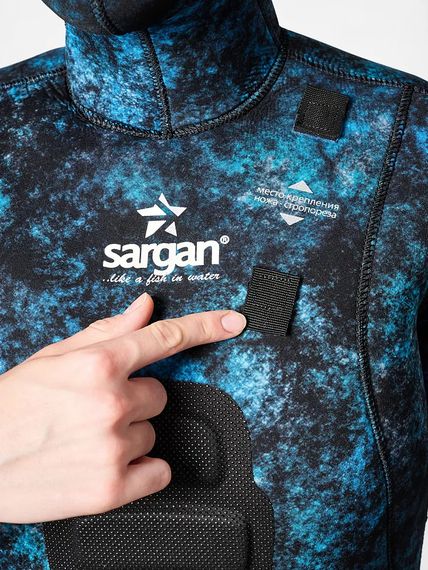 Гидрокостюм женский Sargan Миметик Калан 3.0 ladyGalaxyAPE/09 7 мм