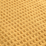 Плед из шерсти цвета охры из коллекции essential, 130х180 см