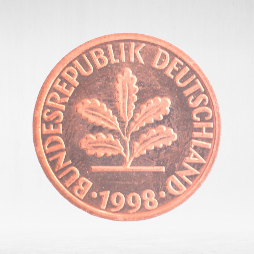 Germany, 1 Pfennig, 1998, (Munich Mint - "D"), XF